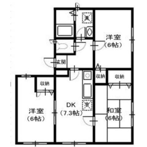 コージー湘南山手 1階 3DK 賃貸物件詳細