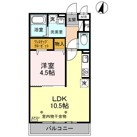 埼玉県草加市清門１ 新田駅 1LDK アパート 賃貸物件詳細
