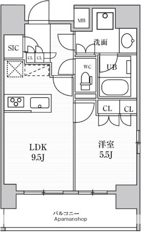 東京都台東区元浅草３ 新御徒町駅 1LDK マンション 賃貸物件詳細