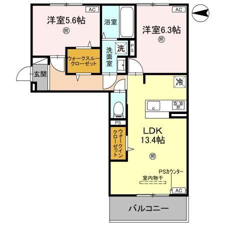 奈良県北葛城郡王寺町本町４ 畠田駅 2LDK アパート 賃貸物件詳細