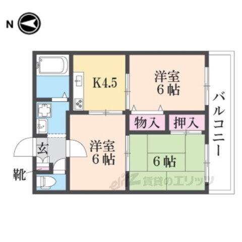 奈良県奈良市法蓮町 新大宮駅 2DK マンション 賃貸物件詳細