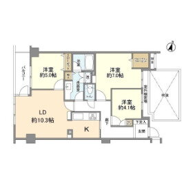 東急ドエルアルス神宮前 3階 3LDK 賃貸物件詳細