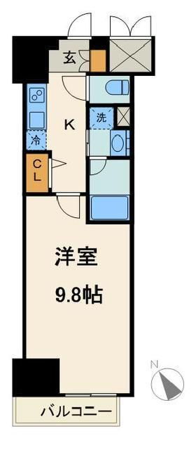 東京都台東区蔵前２ 蔵前駅 1K マンション 賃貸物件詳細