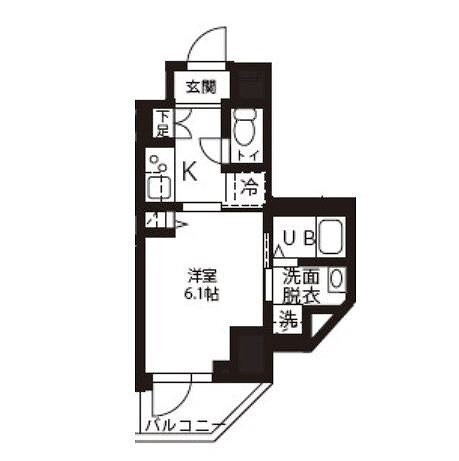 神奈川県横浜市港北区新横浜１ 新横浜駅 1K マンション 賃貸物件詳細