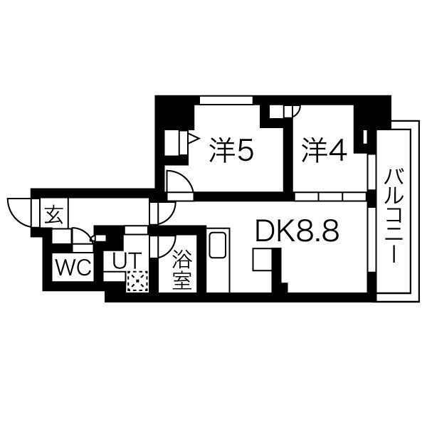 北海道札幌市中央区南二条東４ バスセンター前駅 2LDK マンション 賃貸物件詳細