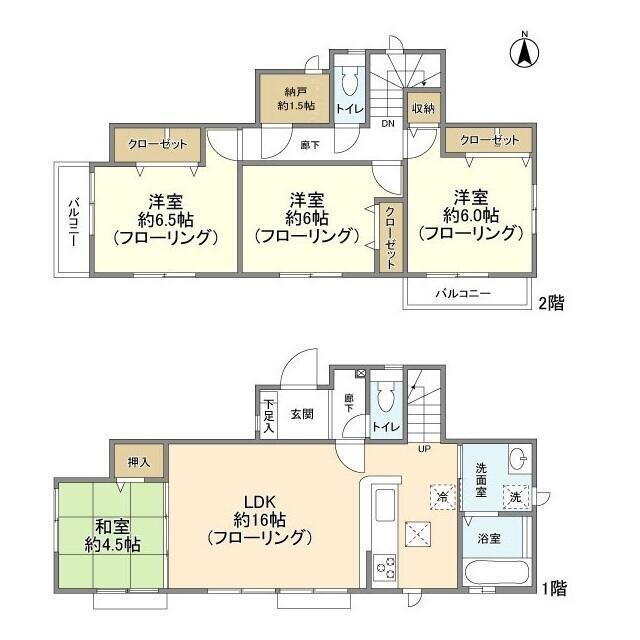 東京都府中市矢崎町２ 府中本町駅 4SLDK 一戸建て 賃貸物件詳細
