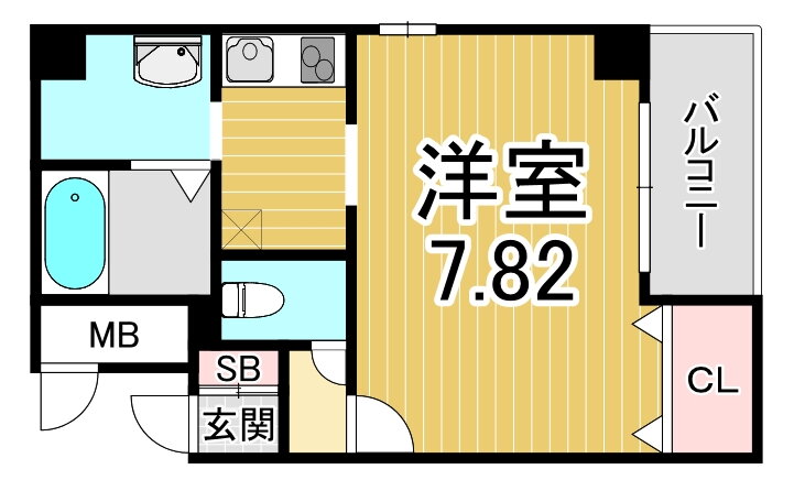 兵庫県神戸市長田区北町１ 高速長田駅 1K マンション 賃貸物件詳細