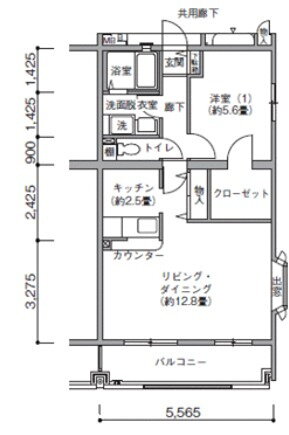 コーポレート竹の塚五丁目 3階 1LDK 賃貸物件詳細