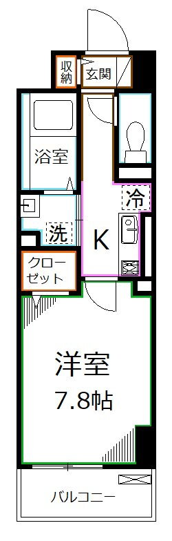 東京都国立市東３ 国立駅 1K マンション 賃貸物件詳細