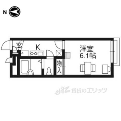 京都府京都市下京区西七条名倉町 西大路駅 1K アパート 賃貸物件詳細