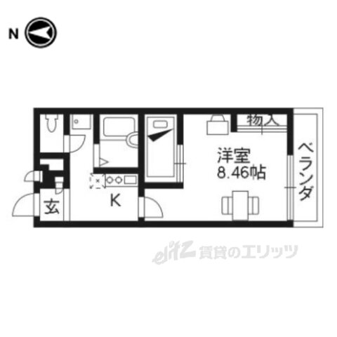 京都府京都市南区久世大薮町 向日町駅 1K アパート 賃貸物件詳細