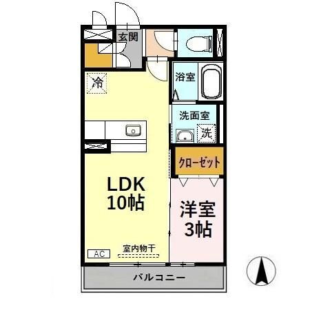 石川県金沢市戸水１ 金沢駅 1LDK アパート 賃貸物件詳細