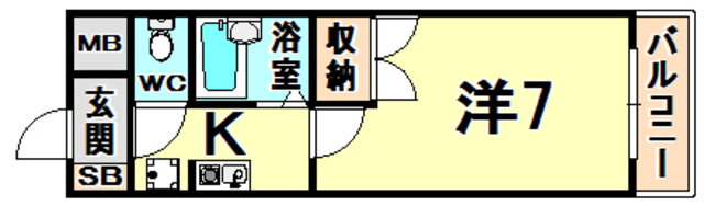 兵庫県尼崎市南塚口町３ 塚口駅 1K マンション 賃貸物件詳細