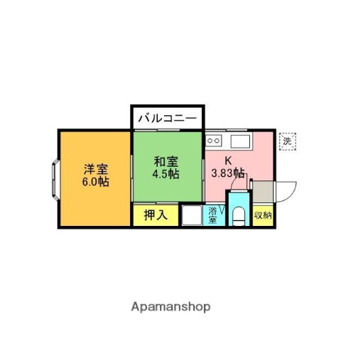 東京都小平市大沼町４ 小平駅 2K マンション 賃貸物件詳細