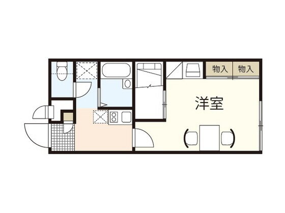 広島県広島市佐伯区五日市６ 五日市駅 1K アパート 賃貸物件詳細