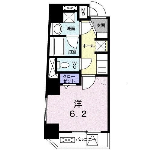 東京都目黒区目黒２ 目黒駅 1K マンション 賃貸物件詳細