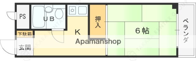 大阪府大阪市東淀川区淡路２ 淡路駅 1K マンション 賃貸物件詳細