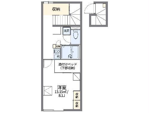 三重県四日市市楠町北五味塚 北楠駅 1K アパート 賃貸物件詳細