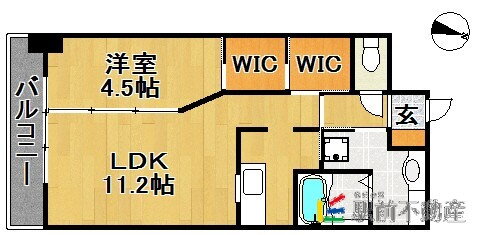 福岡県久留米市東合川３ 久留米大学前駅 1LDK マンション 賃貸物件詳細