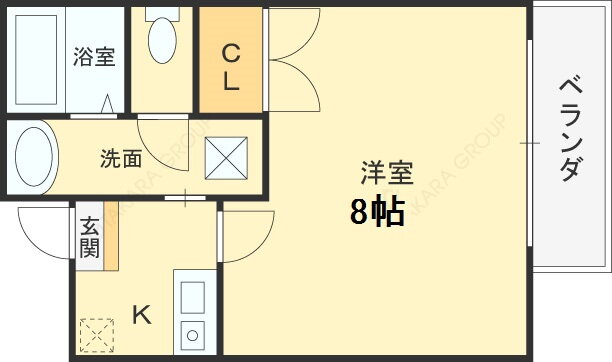 大阪府大阪市北区豊崎２ 中津駅 1K マンション 賃貸物件詳細