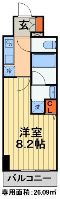 Ｒｏｙｊｅｎｔ　Ｐａｒｋｓ千葉中央（ロイジェントパークス） 13階 1K 賃貸物件詳細