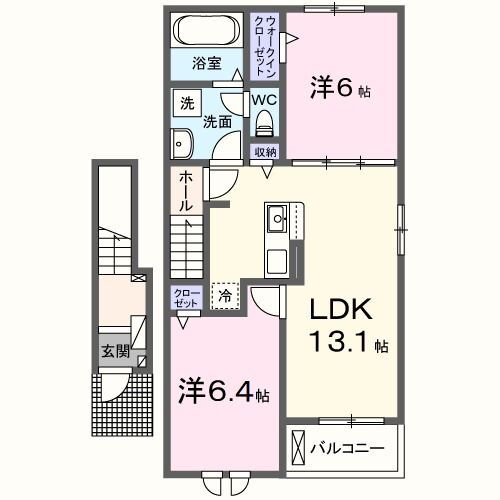 茨城県常陸大宮市栄町 常陸大宮駅 2LDK アパート 賃貸物件詳細