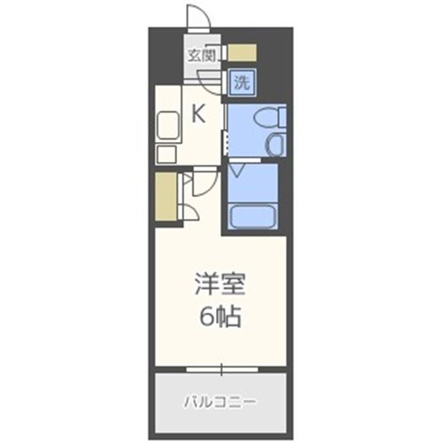 大阪府大阪市福島区海老江８ 淀川駅 1K マンション 賃貸物件詳細