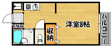 兵庫県神戸市西区今寺 明石駅 1K マンション 賃貸物件詳細