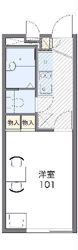 埼玉県上尾市愛宕２ 上尾駅 1K アパート 賃貸物件詳細