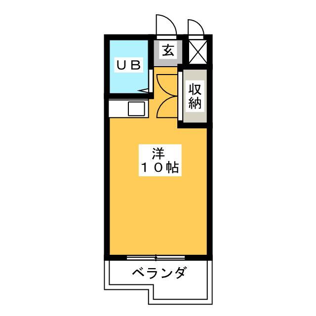 ロッソ堀田 4階 ワンルーム 賃貸物件詳細