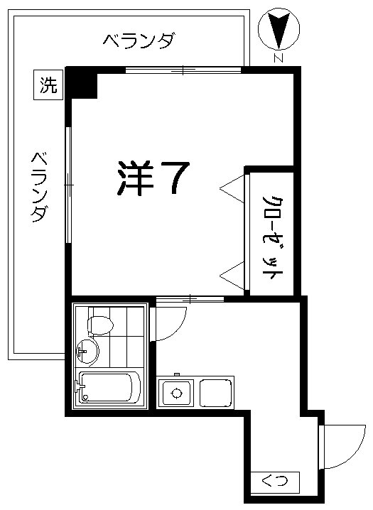 東京都新宿区北新宿４ 東中野駅 1K マンション 賃貸物件詳細