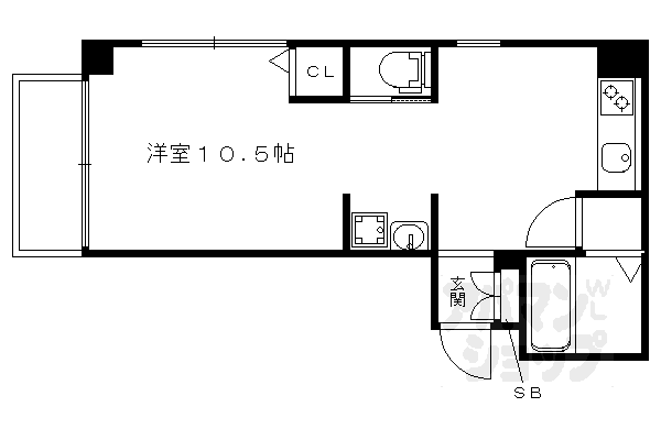 京都府京都市下京区柿本町 京都駅 ワンルーム マンション 賃貸物件詳細