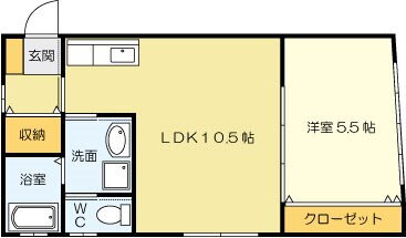 福岡県北九州市小倉北区中井３ 九州工大前駅 1LDK マンション 賃貸物件詳細