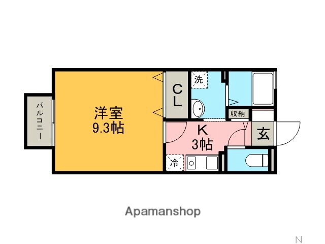 愛知県岡崎市錦町 北岡崎駅 1K アパート 賃貸物件詳細