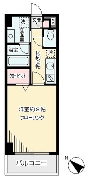 東京都調布市菊野台１ 柴崎駅 1K マンション 賃貸物件詳細