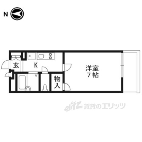 京都府京都市南区東九条明田町 九条駅 1K マンション 賃貸物件詳細