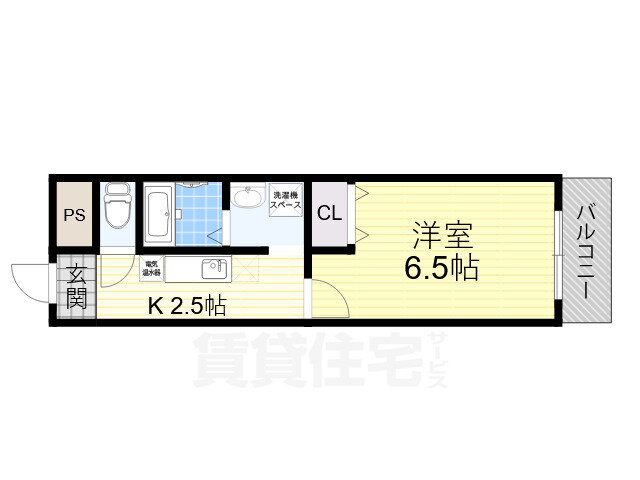 大阪府大阪市福島区鷺洲１ 野田駅 1K マンション 賃貸物件詳細