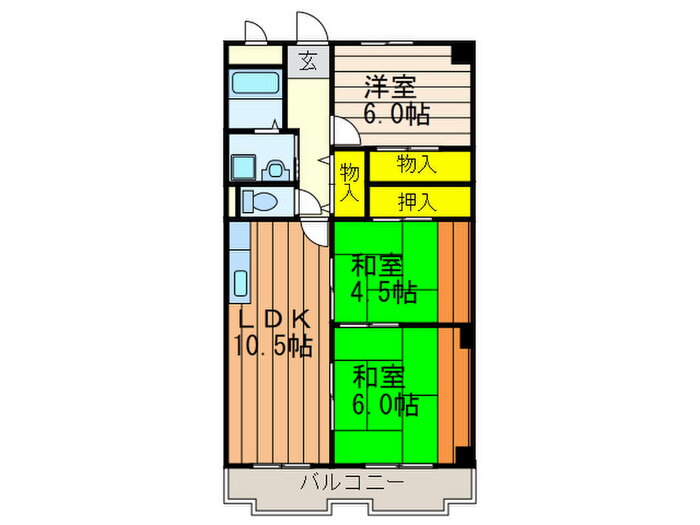 大阪府枚方市長尾西町２ 長尾駅 3LDK マンション 賃貸物件詳細