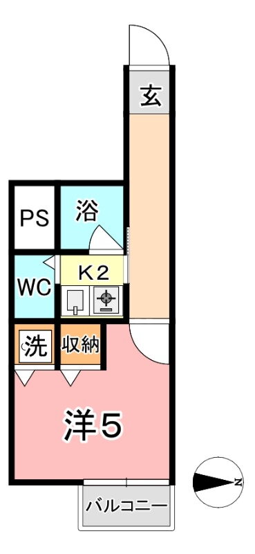 岡山県岡山市北区東古松２ 大元駅 1K マンション 賃貸物件詳細