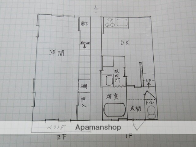 広島県広島市南区皆実町４ 皆実町二丁目駅 1DK 一戸建て 賃貸物件詳細