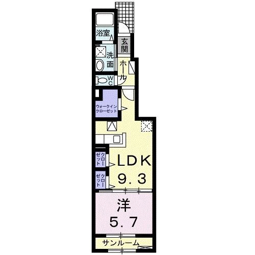 ダンデライオンＡ 1階 1LDK 賃貸物件詳細
