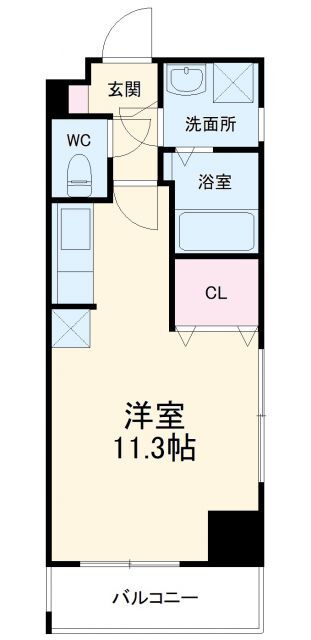 愛知県名古屋市中区平和２ 東別院駅 ワンルーム マンション 賃貸物件詳細