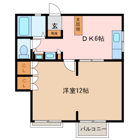 三重県津市垂水 南が丘駅 1DK アパート 賃貸物件詳細