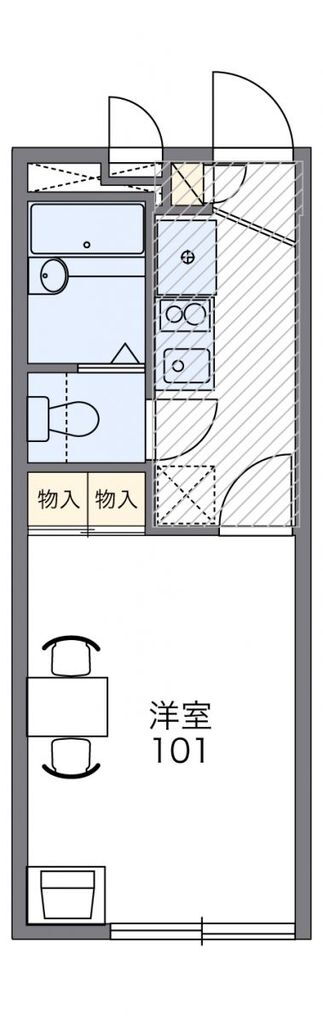 千葉県我孫子市我孫子４ 我孫子駅 1K アパート 賃貸物件詳細