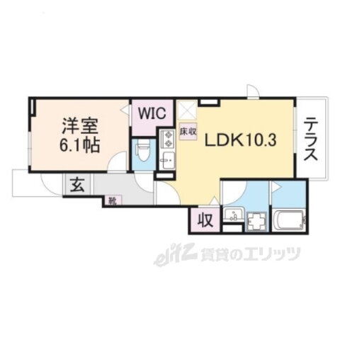 滋賀県湖南市岩根中央３ 三雲駅 1LDK アパート 賃貸物件詳細