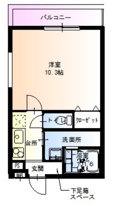 大阪府堺市東区日置荘西町４ 初芝駅 1K アパート 賃貸物件詳細