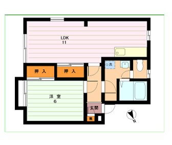 東京都調布市飛田給２ 飛田給駅 1LDK アパート 賃貸物件詳細