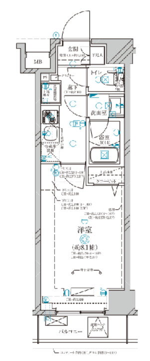 東京都練馬区関町北１ 武蔵関駅 1K マンション 賃貸物件詳細