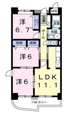 岡山県倉敷市老松町３ 倉敷駅 3LDK マンション 賃貸物件詳細