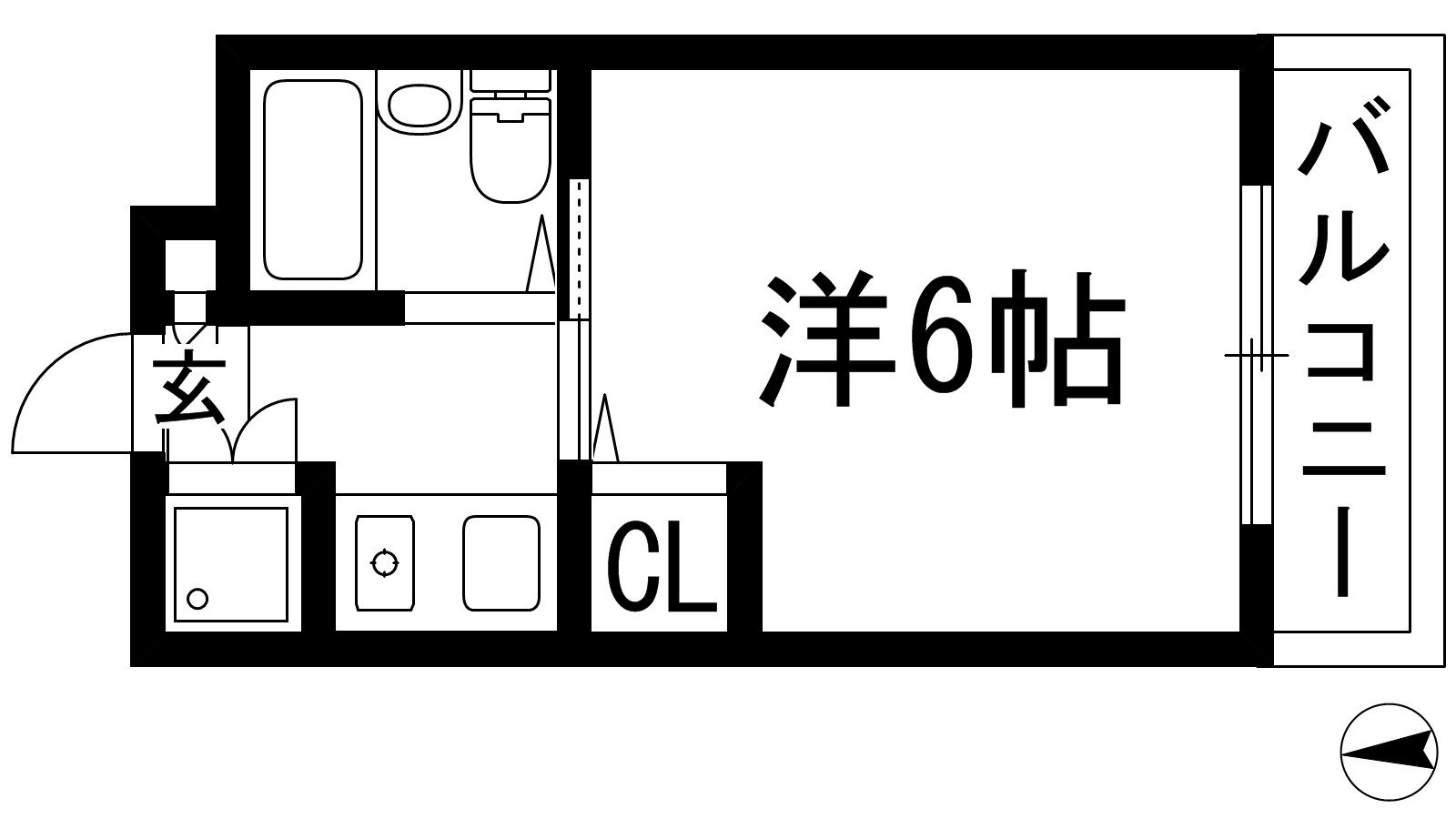 兵庫県西宮市門戸荘 門戸厄神駅 1K マンション 賃貸物件詳細